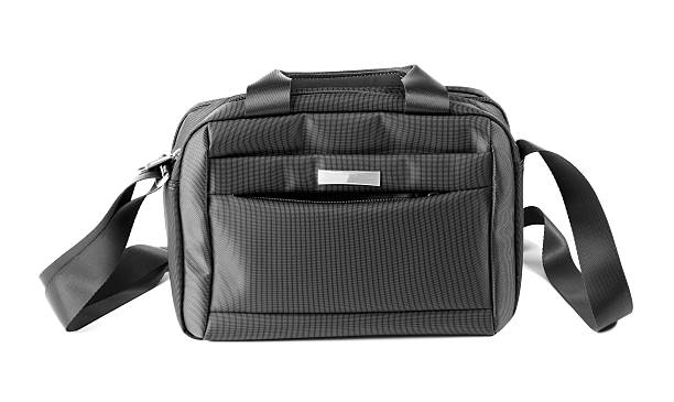 istock Laptop bag isolated on a white background 474543819
