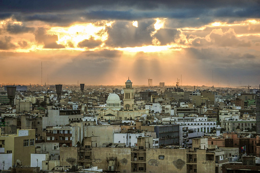 Trípoli horizonte, Libia photo