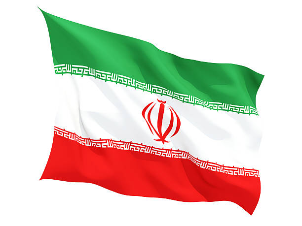 istock Waving flag of iran 474548320