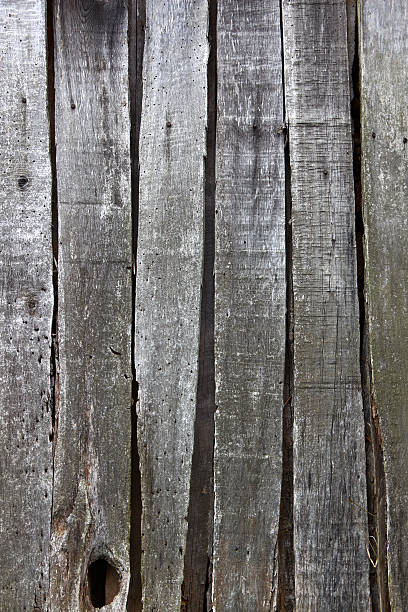 istock Texture of aged wooden vertical boards 474550400
