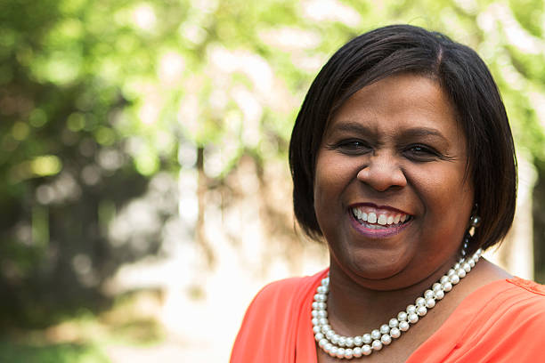 istock African American woman smiling 474552948