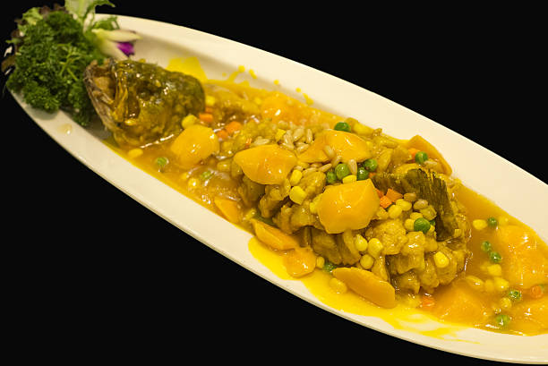 Mango bass, Thailand cuisine.