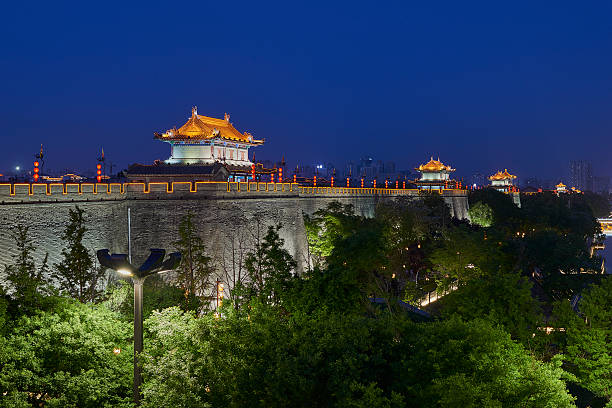istock the ancient city wall of xi an 474558288