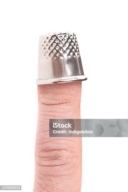 Metal Sewing Thimble Stock Photo - Download Image Now - Thimble, Animal  Body Part, Animal Finger - iStock