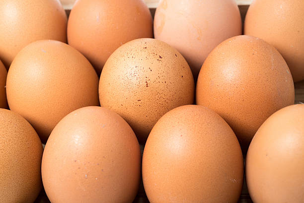 istock Closeup of Chicken eggs 474561660