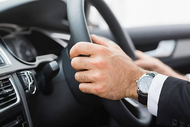 istock Businessman in the drivers seat 474562908