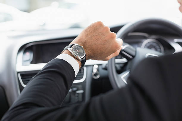 istock Businessman in the drivers seat 474562918