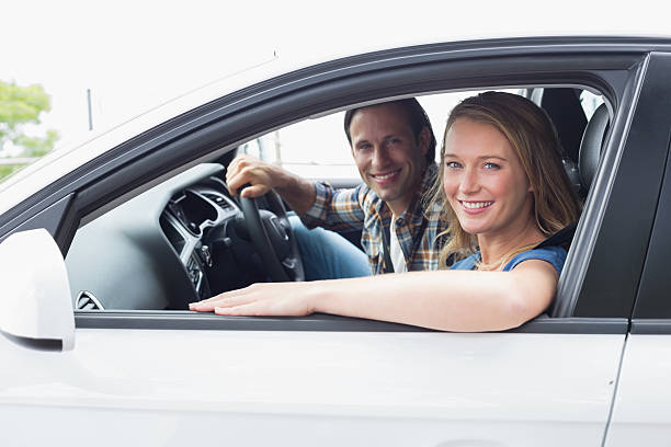 istock Couple smiling at the camera 474563310