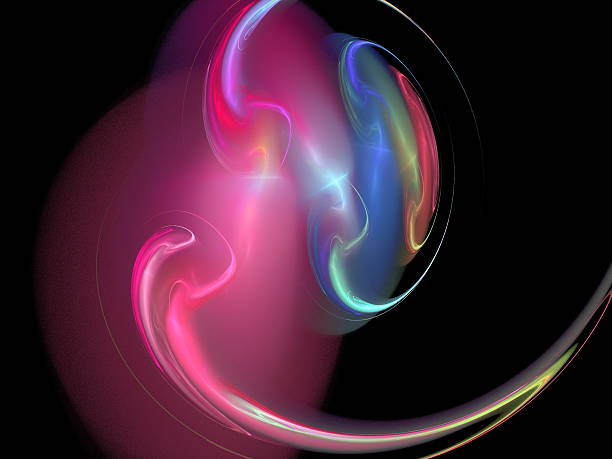 istock Digital Fractal on Black 474563450