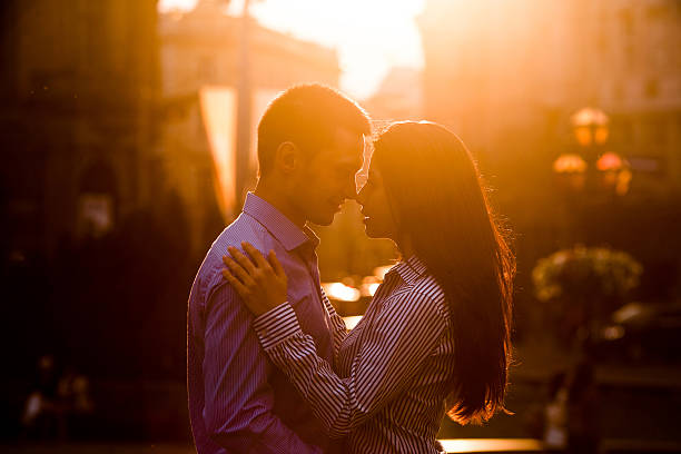 istock Couple have fun in the city 474564692