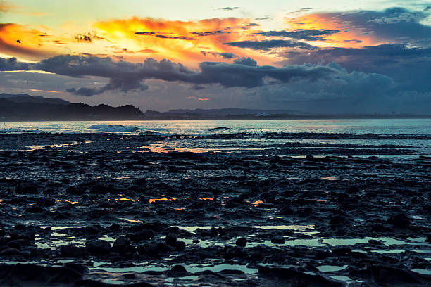 istock Devil's Washboard at Aoshima island in Japan 474565198