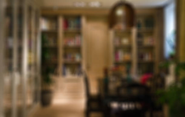 istock Modern beauty salon blur background 474569808