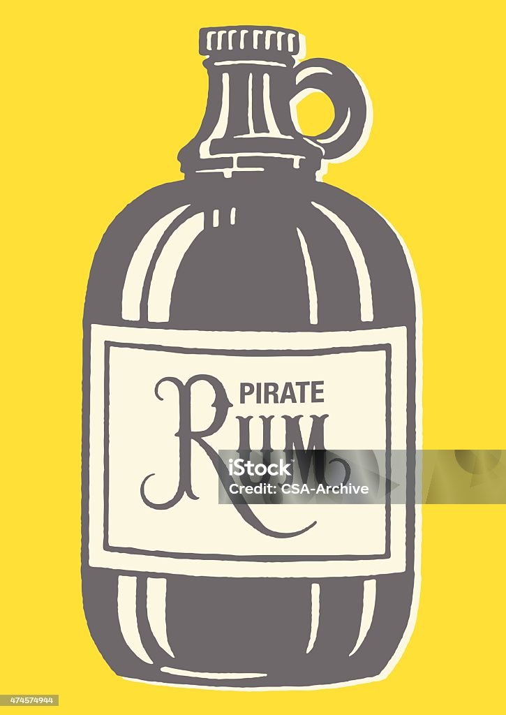 Pirate Rum Jug http://csaimages.com/images/istockprofile/csa_vector_dsp.jpg Whiskey stock vector