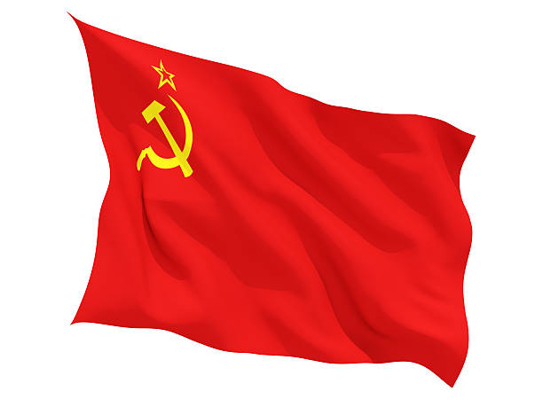 istock Waving flag of ussr 474577638