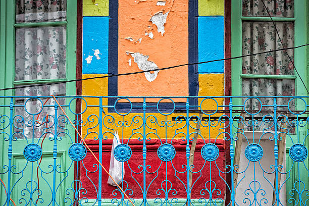 Buenos Aires Argentina neighborhood la boca painted house