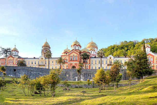 istock Abkhazia. New Athos Simon the Zealot Monastery 474583670