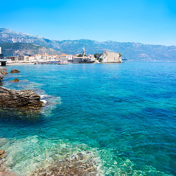istock View of Budva Old Town with Clear Blue Water 474588991