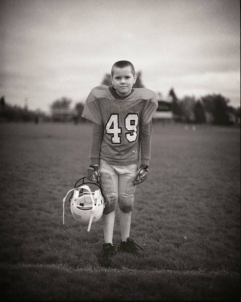 istock Youth Football Player After the Game 474600228