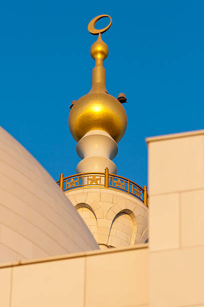 istock Beautiful dome of Abu Dhabi Sheikh Zayed Grand Mosque 474604147