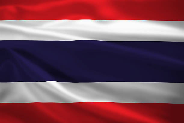 istock Thailand flag blowing in the wind 474605433