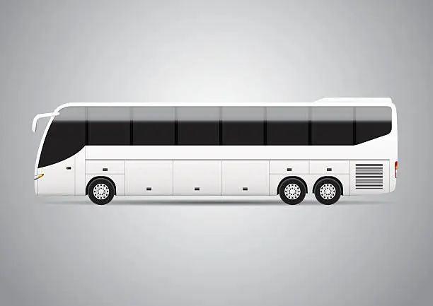 Vector illustration of Bus - Vector