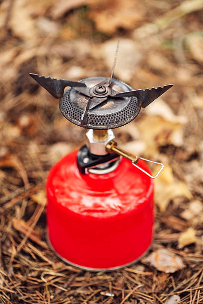 istock gas burner with a red balloon 474611442