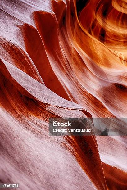 O Desfiladeiro Antelope Canyon Página - Fotografias de stock e mais imagens de Abstrato - Abstrato, Ao Ar Livre, Arenito