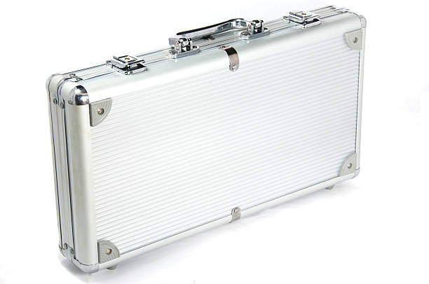 istock the aluminium suitcase with poker set 474616612