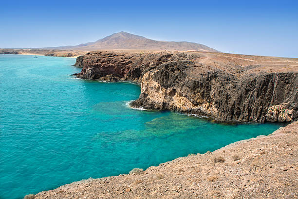 istock Lanzarote Papagayo turquoise beach and Ajaches 474618258