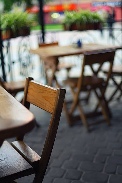 istock tables and chairs in the bar 474618928