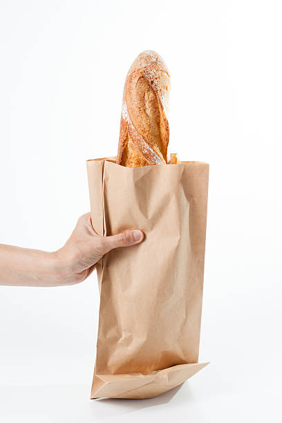 istock Fresh French baquette bread 474619956