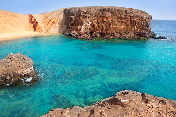 istock Lanzarote El Papagayo Playa Beach in Canaries 474620226