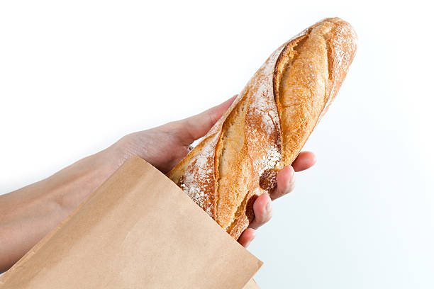 istock Fresh French baquette bread 474623180