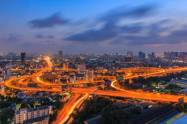 istock Bangkok Expressway and Highway top view 474624768