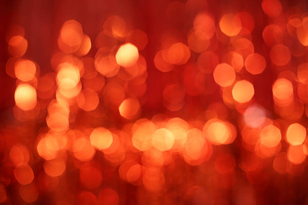 istock Red and orange defocused christmas 474627140