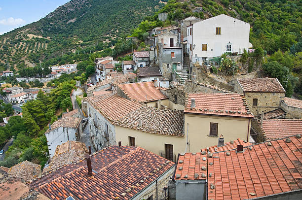 istock Panoramic view of Valsinni. Basilicata. Italy. 474627200