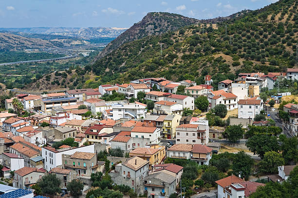 istock Panoramic view of Valsinni. Basilicata. Italy. 474627214