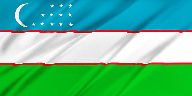 istock Flag of Uzbekistan 474629780