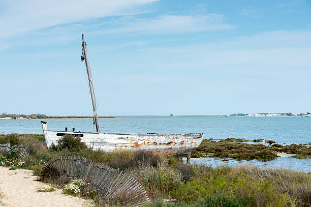 istock old wooden sailing ship near the coast 474630408