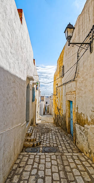 istock Picturesque small narrow street 474630846
