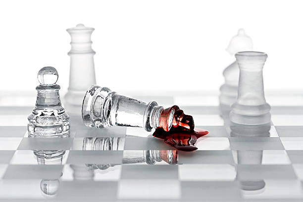 Checkmate Stock Photo - Download Image Now - Checkmate, Red