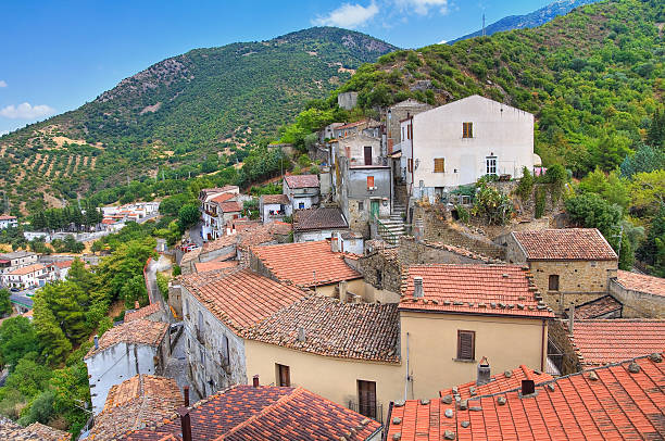 istock Panoramic view of Valsinni. Basilicata. Italy. 474633258