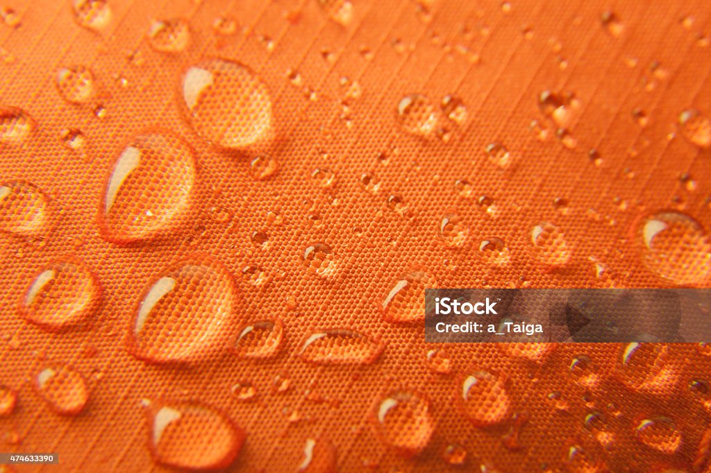 Orange waterproof textile background Orange waterproof textile background  horizontal Textile Stock Photo