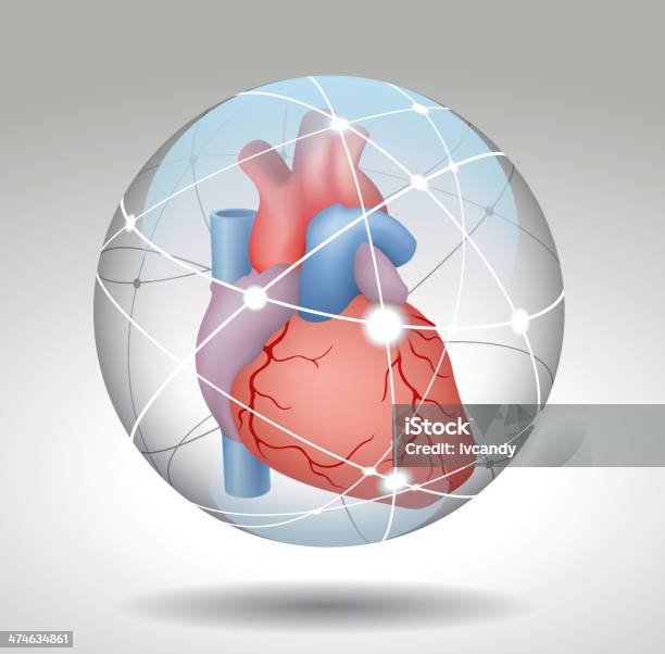 Chronić Serca - Stockowe grafiki wektorowe i więcej obrazów Serce człowieka - Serce człowieka, Kula - Figura geometryczna, Ochrona