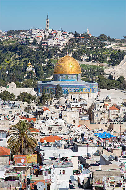 istock Jerusalem - Outlook over the old town 474636340