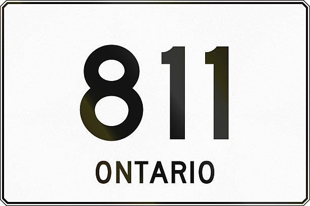 istock Ontario Highway Sign 811 474642240