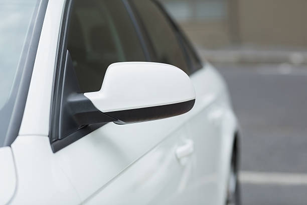 istock Close up of a wing mirror 474644476