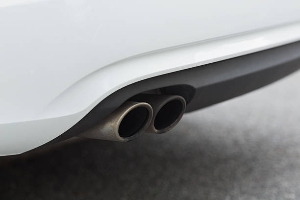 istock Close up of exhaust pots 474644488