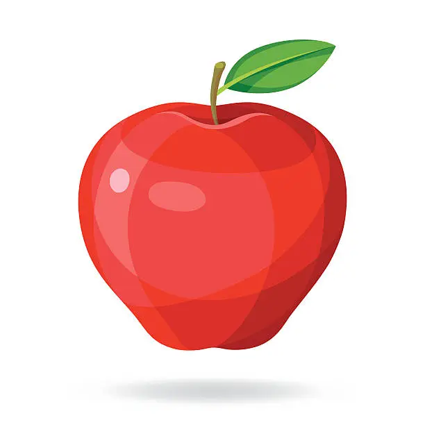 Vector illustration of Apple