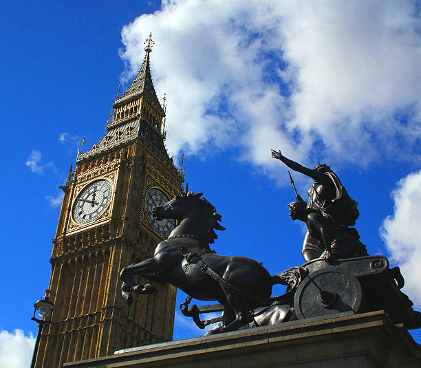 istock Statue of Boadicea at Westminster pier, London 474664865